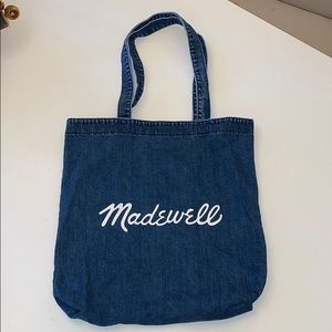 MADEWELL | denim shoulder tote